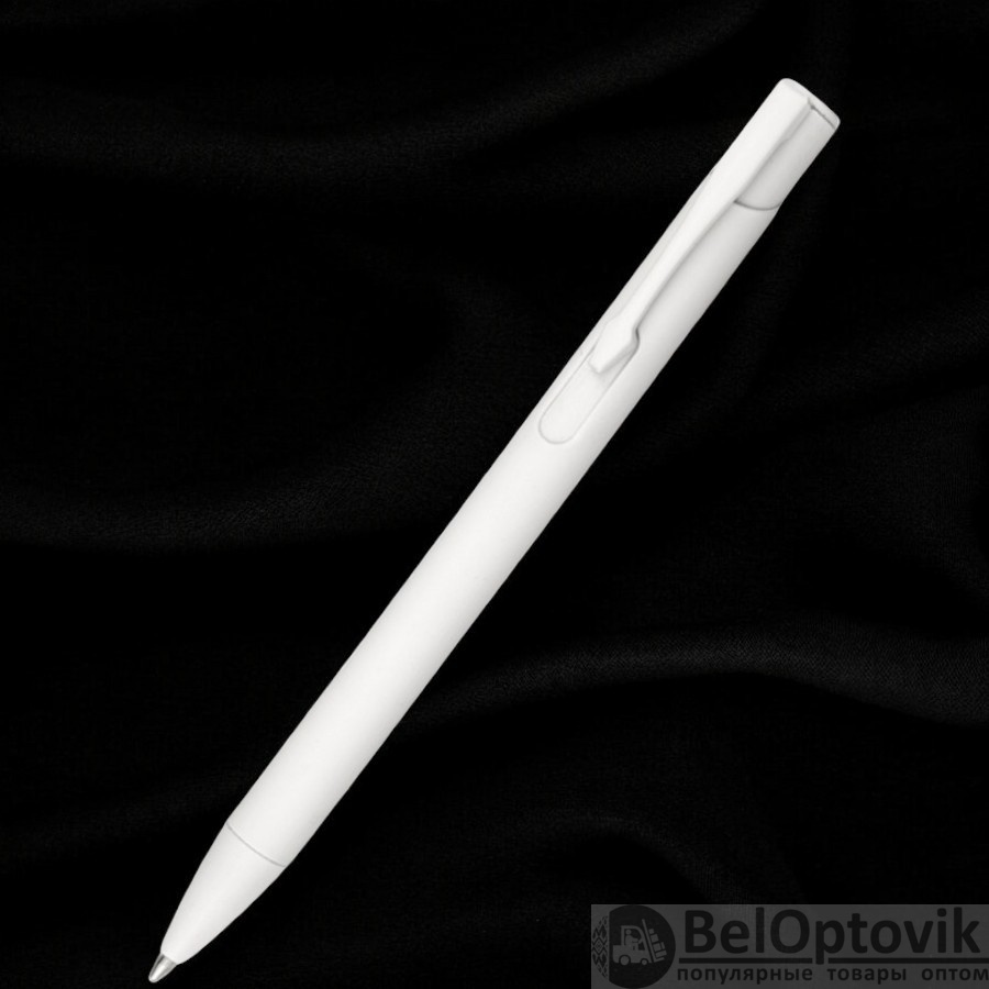 Ручка металлическая Shrift, матовый софт-тач, Белый